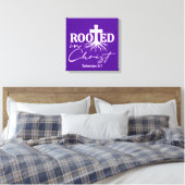 Gebed- Canvas (Glans) Afdruk (Insitu (Slaapkamer))