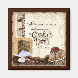 Gebed & Chocolademagneet Magneet