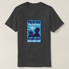 Gebed de oorspronkelijke WiFi-Humor T-shirt