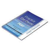 Gebed Devotionele PRAKTIJK HET PAUSE Tijdschrift Notitieboek (Linkerzijde)