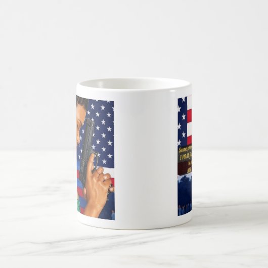 Gebed en bescherming koffiemok (Center)