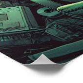 Gebed en doorzettingsvermogen - Geloof, drukte, su Poster (Hoek)