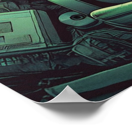 Gebed en doorzettingsvermogen - Geloof, drukte, su Poster (Hoek)