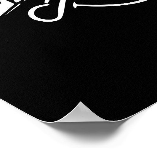 Gebed en doorzettingsvermogen - Geloof, drukte, su Poster (Hoek)