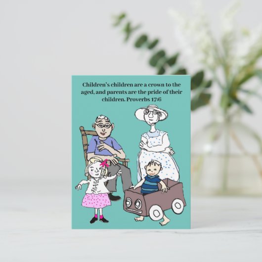 Gebed en geschriften voor grootouders (Staand voorkant)