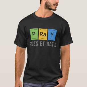 Gebed: geloof en rede (Fides et ratio) T-shirt