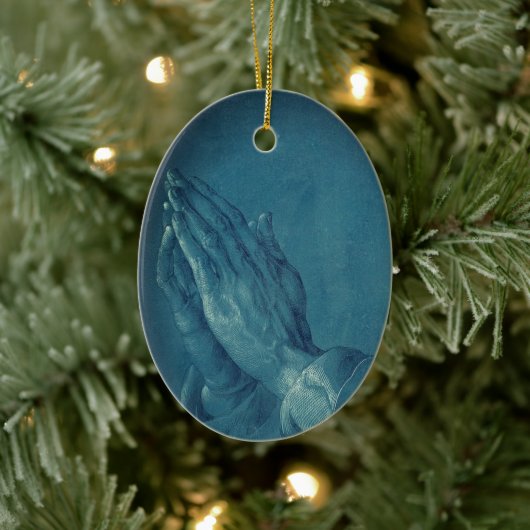 Gebed handen (Dürer) Keramisch Ornament (Boom)