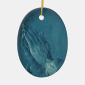 Gebed handen (Dürer) Keramisch Ornament (Voorkant)