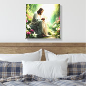 GEBED IN DE TUIN VAN HET GELOOF CANVAS AFDRUK (Insitu (Slaapkamer))