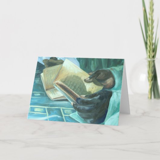 Gebed in Senegal Kaart (Voorkant)