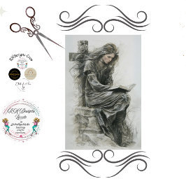 Gebed in tijd van verdriet Decoupage Tissuepapier