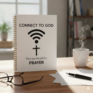 Gebed is de beste draadloze verbinding met God Planner