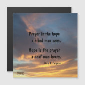 GEBED IS DE HOOP MAGNETISCHE KAART (Voorkant / Achterkant)