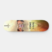 Gebed is krachtig persoonlijk skateboard (Horizontaal)