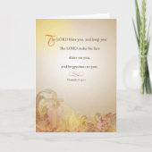 Gebed Kaart Dakloze Heer Zegen en Houd (Voorkant)