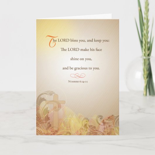 Gebed Kaart Dakloze Heer Zegen en Houd (Voorkant)