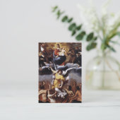 Gebed Kaart Heilige zielen in het Vagevuur St. Ger Plaatskaartje (Staand voorkant)