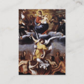 Gebed Kaart Heilige zielen in het Vagevuur St. Ger Plaatskaartje (Voorkant)