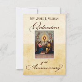 Gebed Kaart Naam 1e Ordinatie Jubileum Altaar