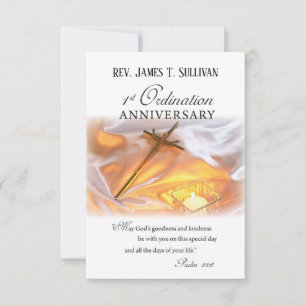 Gebed Kaart Naam 1e Ordinatie Jubileum Kruis