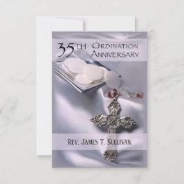 Gebed Kaart Naam 35e Ordinatie Jubileum Host