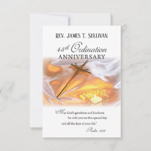 Gebed Kaart Naam 45e Ordinatie Jubileum Kruis