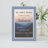 Gebed Kaart Naam 5e Ordinatie Jubileum (Staand voorkant)