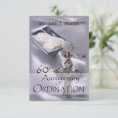 Gebed Kaart Naam 60e Ordinatie Jubileum (Staand voorkant)