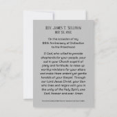 Gebed Kaart Naam 60e Ordinatie Jubileum (Achterkant)