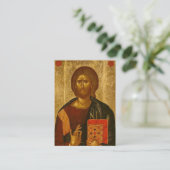 Gebed Kaart voor een Weduwe of Weduwnaar Plaatskaartje (Staand voorkant)