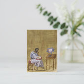 Gebed Kaart voor studenten Orthodox Christelijk Plaatskaartje (Staand voorkant)