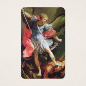 Gebed Kaarten | Aartsengel Michael Visitekaartjes (Voorkant)