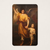 Gebed Kaarten | Ángel de la Guarda Visitekaartje (Voorkant)