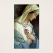 Gebed Kaarten | Ave Maria Visitekaartje (Voorkant)
