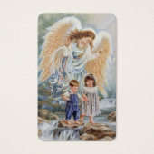 Gebed Kaarten |  beschermengel Visitekaartje (Voorkant)