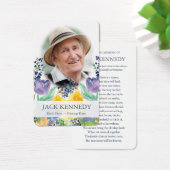 Gebed Kaarten | Bloemblauw Visitekaartje (Bureau)