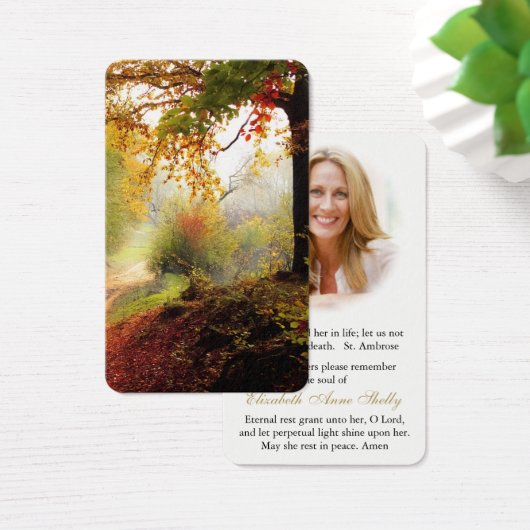 Gebed Kaarten | Bos Visitekaartje (Bureau)