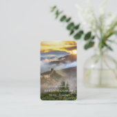 Gebed Kaarten | Chinese Muur - Deluxe Visitekaartje (Staand voorkant)