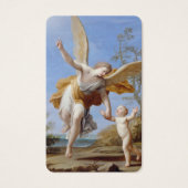 Gebed Kaarten | De beschermengel Visitekaartje (Voorkant)