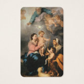 Gebed Kaarten | De Heilige Familie 1 Visitekaartje (Voorkant)