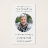 Gebed Kaarten | Glorious St Patrick Visitekaartje (Achterkant)