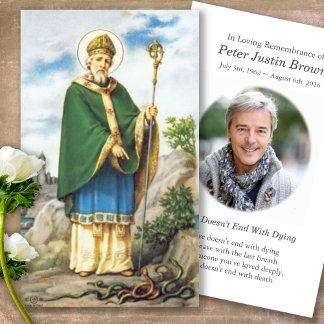 Gebed Kaarten | Glorious St Patrick Visitekaartje