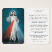 Gebed Kaarten | Goddelijke barmhartigheid Chaplet