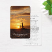 Gebed Kaarten | Hawaïaanse zonsondergang Visitekaartje (Bureau)