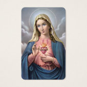 Gebed Kaarten | Heilig Hart 020 Visitekaartjes (Voorkant)