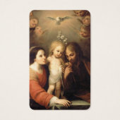 Gebed Kaarten | Heilige Familie 01 Visitekaartjes (Voorkant)