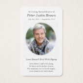 Gebed Kaarten | Heilige Familie 7 Visitekaartje (Achterkant)