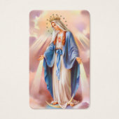 Gebed Kaarten | Heilige Heilige Koningin Visitekaartjes (Voorkant)