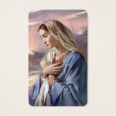 Gebed Kaarten | Heilige Moeder Visitekaartje (Voorkant)