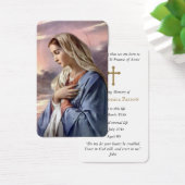 Gebed Kaarten | Heilige Moeder Visitekaartje (Bureau)